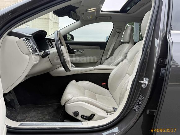 HATASIZ 22/23 ÇIKIŞ VOLVO S90 2.0 D B5 PLUS BRİGHT İÇ BEJ