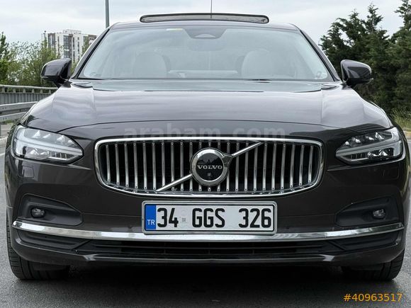 HATASIZ 22/23 ÇIKIŞ VOLVO S90 2.0 D B5 PLUS BRİGHT İÇ BEJ