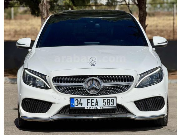 GALERİ NET' 2016 MODEL MERCEDES C200d HATASIZ BOYASIZ AMG