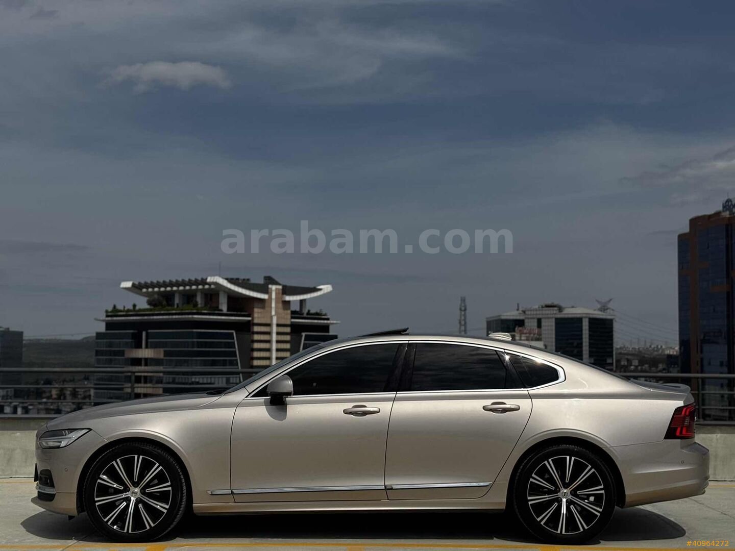 Galeriden Volvo S90 2.0 D B5 Plus Bright 2023 Model İstanbul 110.500 km Bej 4