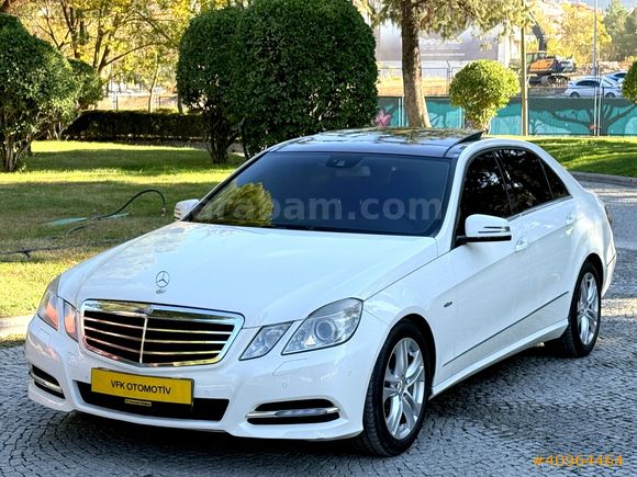 MERCEDES E200 CGI 2011 MODEL CAM TAVAN DİKİŞLİ TORPİDO ISITMA !