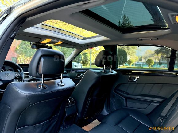 MERCEDES E200 CGI 2011 MODEL CAM TAVAN DİKİŞLİ TORPİDO ISITMA !