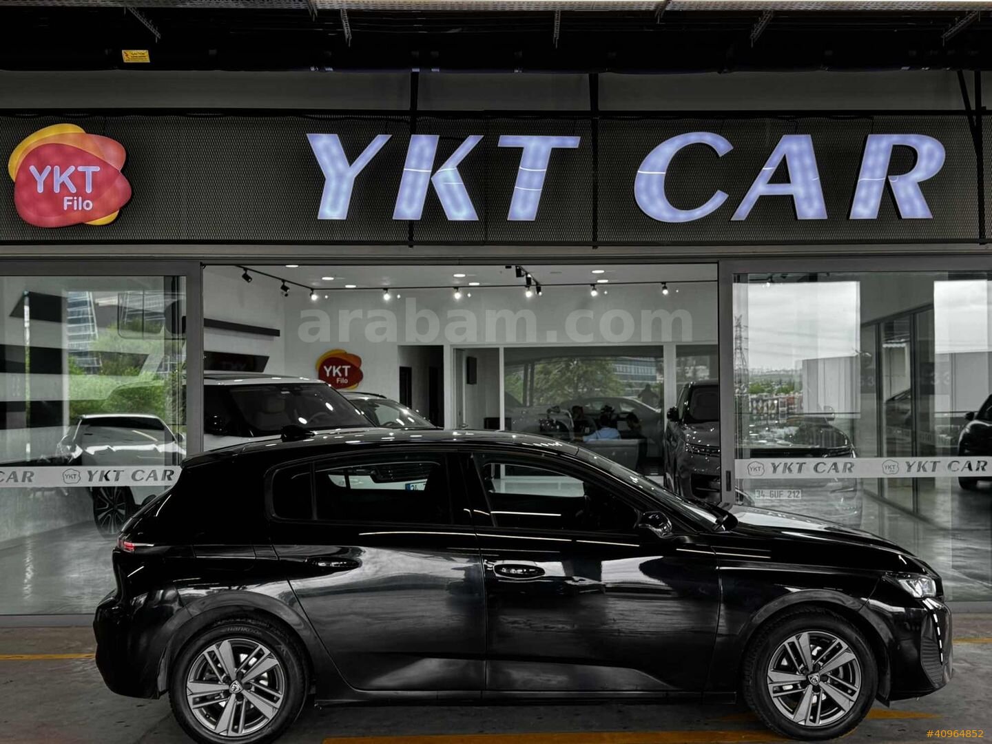 Galeriden Peugeot 308 1.2 PureTech Active Prime 2023 Model İstanbul 68.434 km Siyah 4