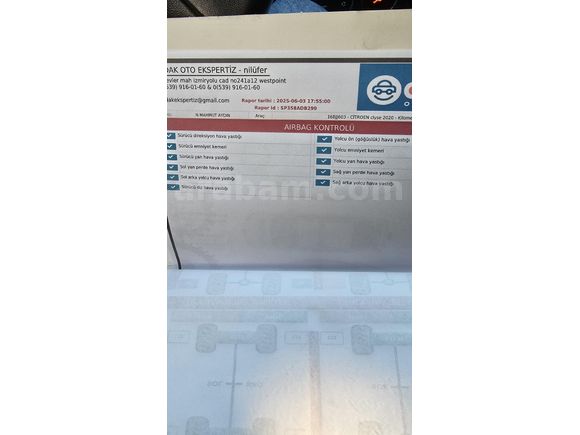 Sahibinden Citroen C-Elysée 1.5 BlueHDI Shine 2020 Model