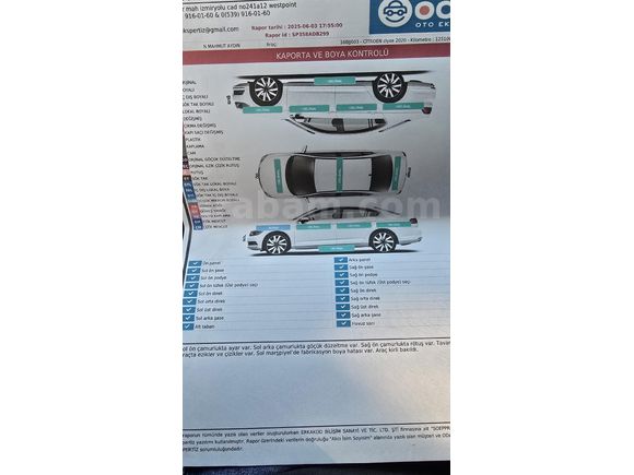Sahibinden Citroen C-Elysée 1.5 BlueHDI Shine 2020 Model