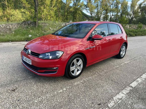 Kırmızı Golf7  1.6 TDi BlueMotion Comfortline 2014 Model 