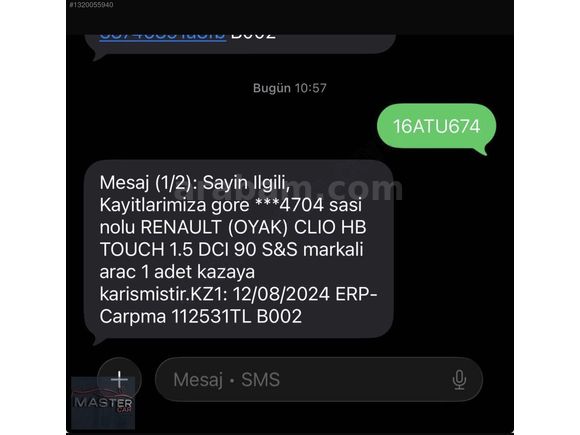 K.KARTI 12 TAK. 2018 RENAULT CİLO 1.5 DCİ JOY 169.000KM