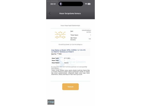 Hatasız/Boyasız Teknoloji Paket Yetkili Servis Bakımlı