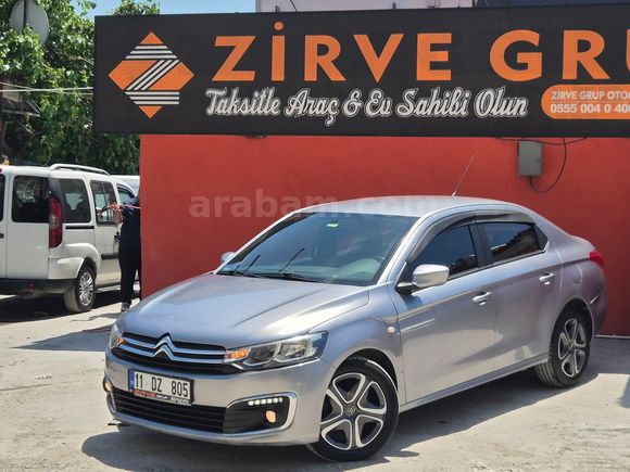 CİTROEN C-ELYESEE 2019 MODEL 1.5 DİZEL - 150 PEŞİN 36AY TAKSİT BANKASIZ KREDİSİZ