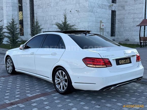 Garajj'dan Emsalsiz Temizlikte Tam Dolu E 250 CDI 4 MATIC