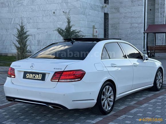 Garajj'dan Emsalsiz Temizlikte Tam Dolu E 250 CDI 4 MATIC