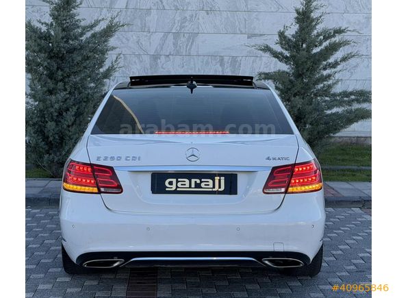 Garajj'dan Emsalsiz Temizlikte Tam Dolu E 250 CDI 4 MATIC