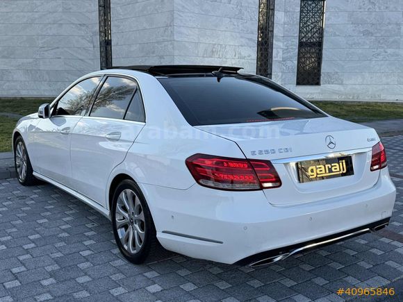 Garajj'dan Emsalsiz Temizlikte Tam Dolu E 250 CDI 4 MATIC