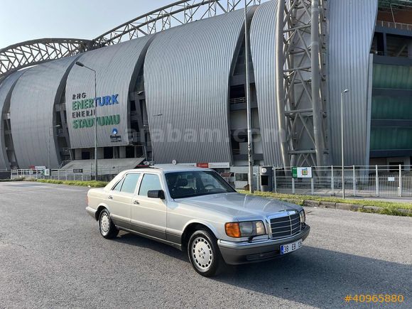 MB-W126-420SE-V8-AUTOMATİC- KOLLEKSİYONLUK NADİDE BİR ARAÇ