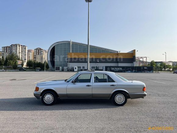 MB-W126-420SE-V8-AUTOMATİC- KOLLEKSİYONLUK NADİDE BİR ARAÇ