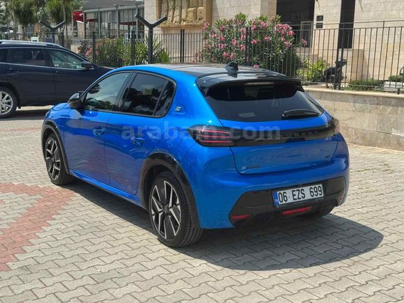 Sahibinden Peugeot e-208 GT 2024 Model  23.700 km Mavi (metalik)