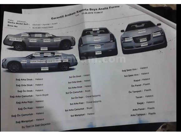Sahibinden Hyundai Accent Era 1.4 Team 2011 Model Diyarbakır 135.000 km Gri