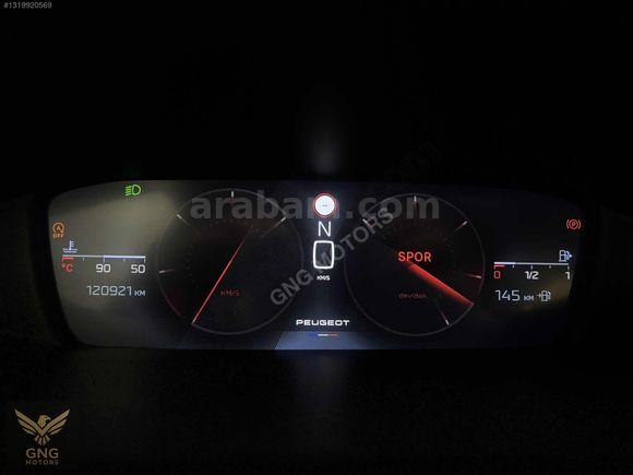 "GNG MOTORS"2023 PEUGEOT 308 1.2PURETECH ALLURE SERVİS BAKIMLI