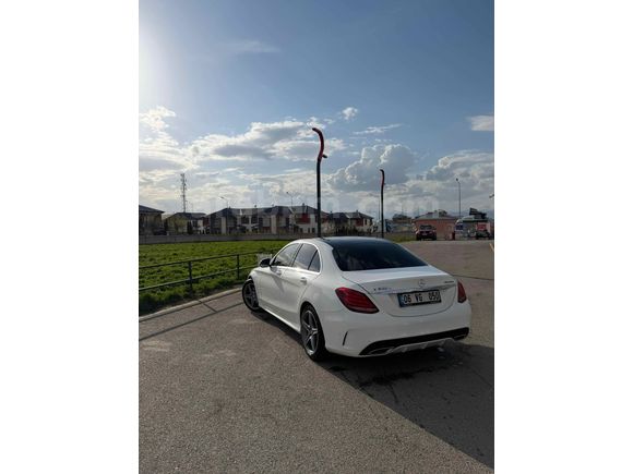 Sahibinden Mercedes - Benz C 200 BlueTEC AMG 2017 Model Erzurum 170.000 km Beyaz