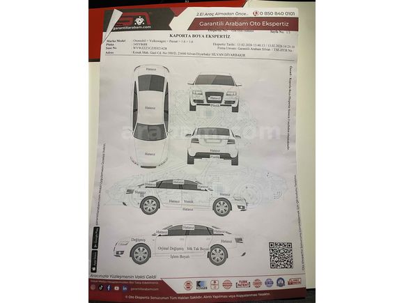 Sahibinden Volkswagen Passat 1.6 TDi BlueMotion Highline 2017 Model 