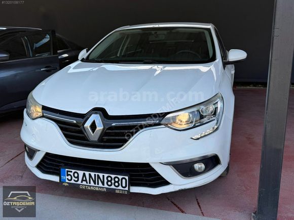 ÖZTAŞDEMİR'DEN 350 PEŞİNAT 24 AY SENET 2'69 2018 RENAULT MEGANE