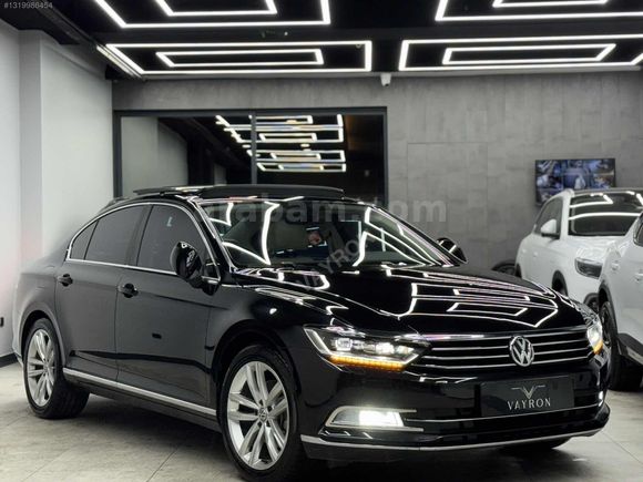 TR DE TEK 2018 VW PASSAT CAM TAVAN-LED-JANT-BOYASIZ-ÖZELPLK
