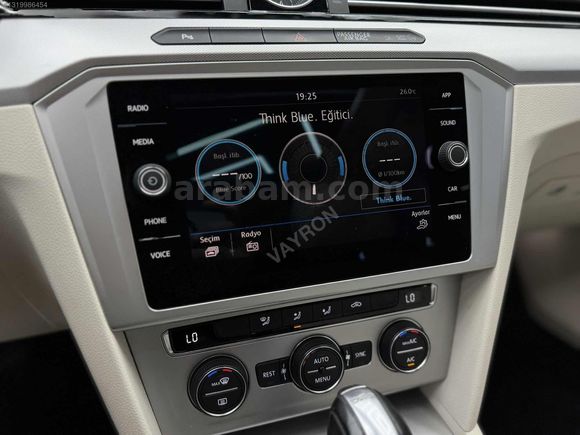 TR DE TEK 2018 VW PASSAT CAM TAVAN-LED-JANT-BOYASIZ-ÖZELPLK