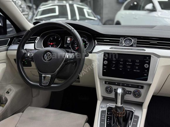 TR DE TEK 2018 VW PASSAT CAM TAVAN-LED-JANT-BOYASIZ-ÖZELPLK