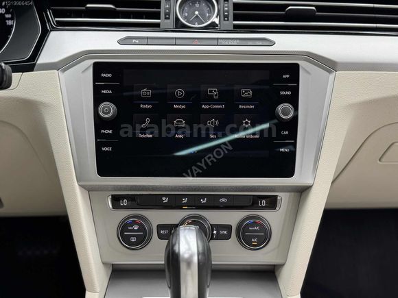 TR DE TEK 2018 VW PASSAT CAM TAVAN-LED-JANT-BOYASIZ-ÖZELPLK