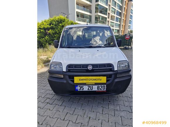EMPATİDEN BEYAZ KLİMALI 5 KİŞİLİK DOBLO DİZEL MÜKEMMEL DURUMDA