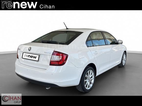RENEW CİHAN PLAZA SKODA RAPİD 1.4 TDİ GREENTECH STYLE HATASIZ