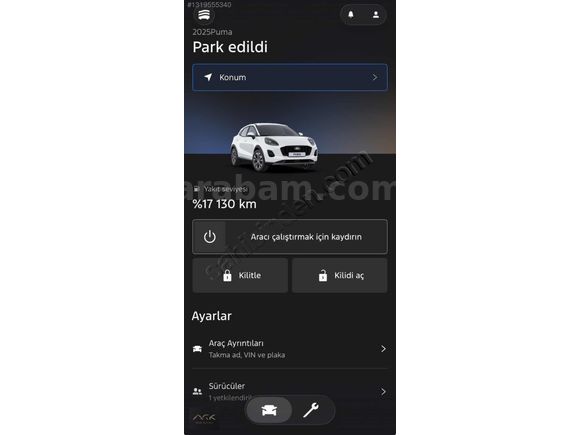 6 AYLIK/UZAKTAN ÇALIŞTIRMA/KIŞ PAKETİ/9 BİN KM/KK 12 TAKSİT