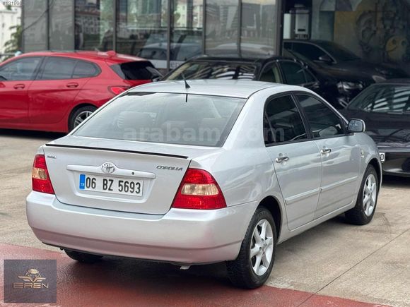 2003 TOYOTA COROLLA 1.6 BENZİN+LPG OTOMATİK DEĞİŞENSİZ