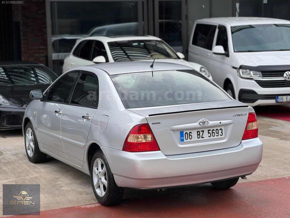 2003 TOYOTA COROLLA 1.6 BENZİN+LPG OTOMATİK DEĞİŞENSİZ