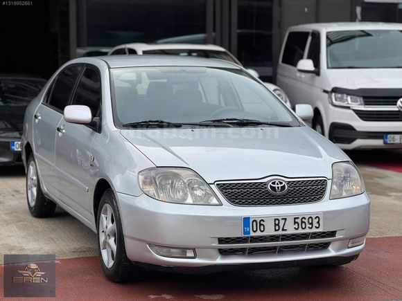 2003 TOYOTA COROLLA 1.6 BENZİN+LPG OTOMATİK DEĞİŞENSİZ
