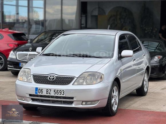 2003 TOYOTA COROLLA 1.6 BENZİN+LPG OTOMATİK DEĞİŞENSİZ