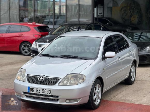 2003 TOYOTA COROLLA 1.6 BENZİN+LPG OTOMATİK DEĞİŞENSİZ