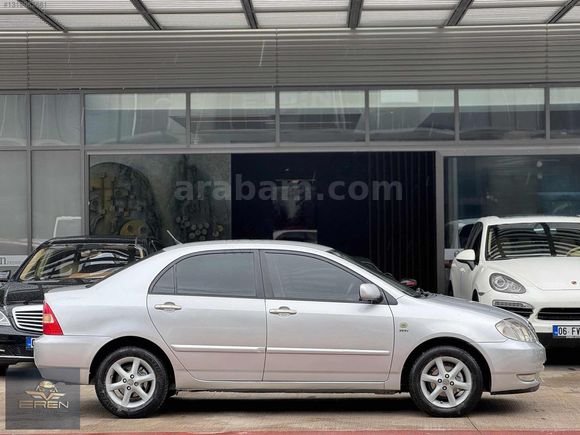 2003 TOYOTA COROLLA 1.6 BENZİN+LPG OTOMATİK DEĞİŞENSİZ