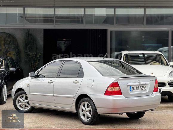 2003 TOYOTA COROLLA 1.6 BENZİN+LPG OTOMATİK DEĞİŞENSİZ