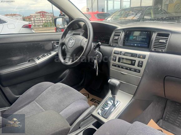 2003 TOYOTA COROLLA 1.6 BENZİN+LPG OTOMATİK DEĞİŞENSİZ