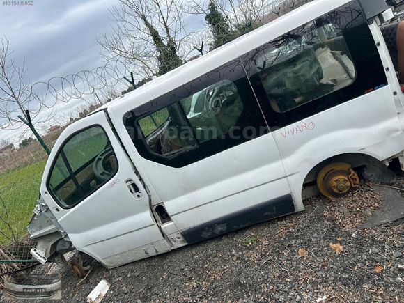 OPEL VİVARO SOL ARKA CAM ORJİNAL ÇIKMA