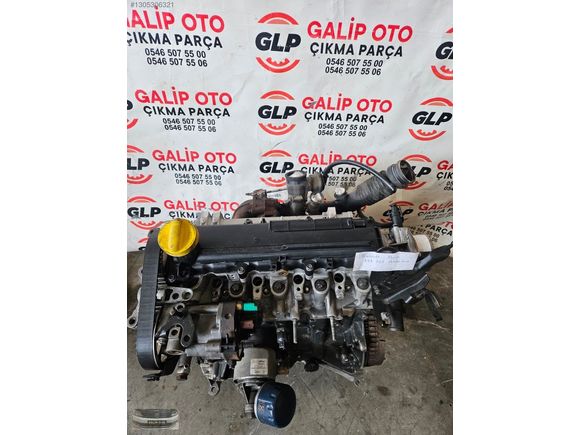 1.5 RENAULT ARKADAN MARŞ BOŞ MOTOR K9K 722 ORJİNAL ÇIKMA