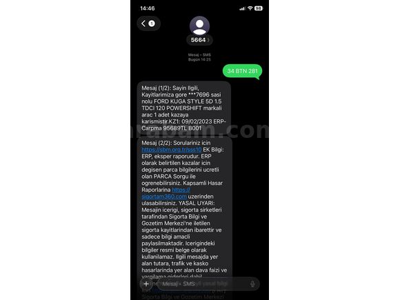 Sahibinden Ford Kuga 1.5 TDCi Style 2018 Model 