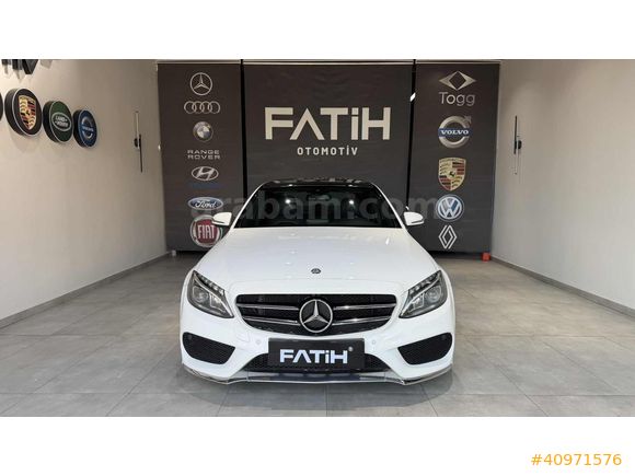 FATİH'TEN 2016 MERCEDES C200D AMG 136HP KOLTUK ISITMA CAM TAVAN