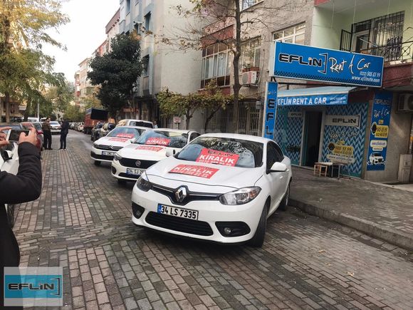 EFLİN CAR KISA VE UZUN DÖNEM KİRALIK OTOMATİK CLİO VE TALİANTLAR