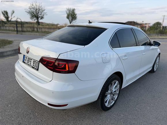 2017 VW JETTA 2 PARÇA BOYA 117 BİN KM SUNROOF