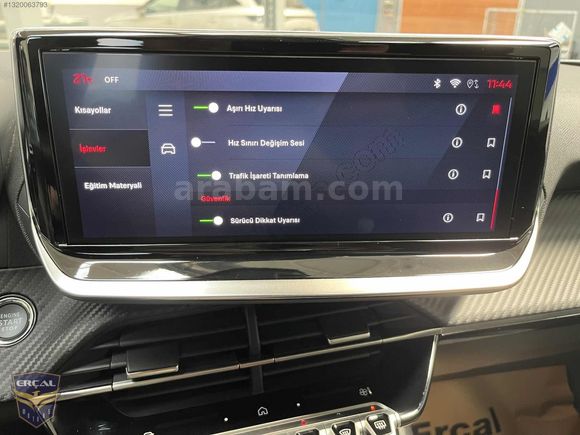 ERÇAL:2025 P.2008 ALLURE C.TAVAN BOYASIZ 9.000km+K/K TAKSİT