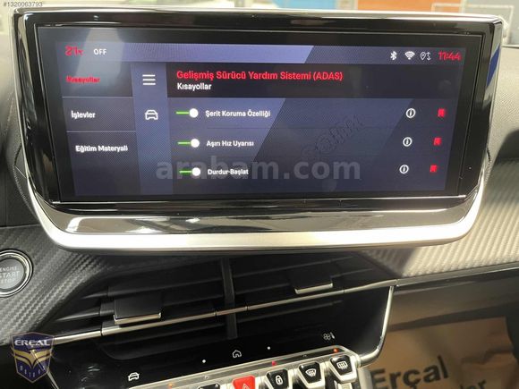 ERÇAL:2025 P.2008 ALLURE C.TAVAN BOYASIZ 9.000km+K/K TAKSİT