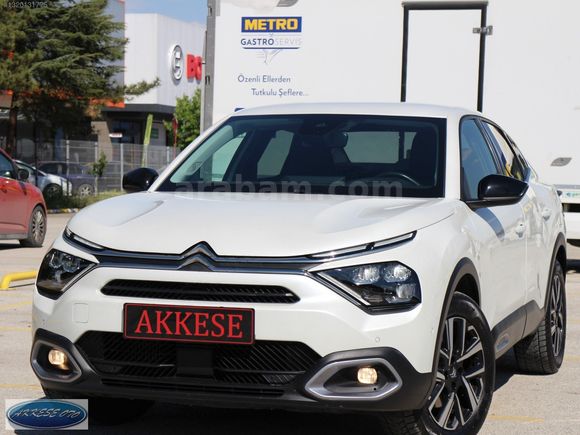 2024 C4X 1.2 SHİNE OTOMATİK 130BG HAYALET-KAMERA-HEAD UP-BEYAZ