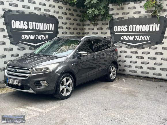ORAS'DAN 2017 MODEL FORD KUGA TİTANİUM CAM TAVAN MASRAFSIZZ